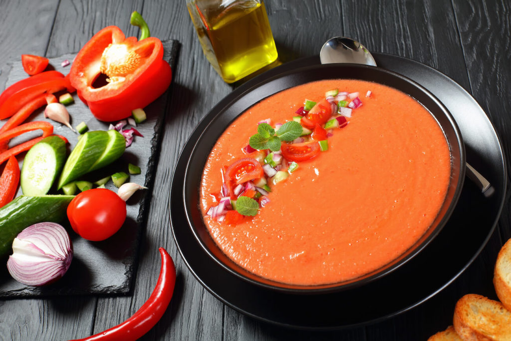 Vegane Suppen: Tomatensuppe